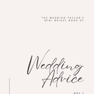 Digital Download - Wedding Advice Gift Book